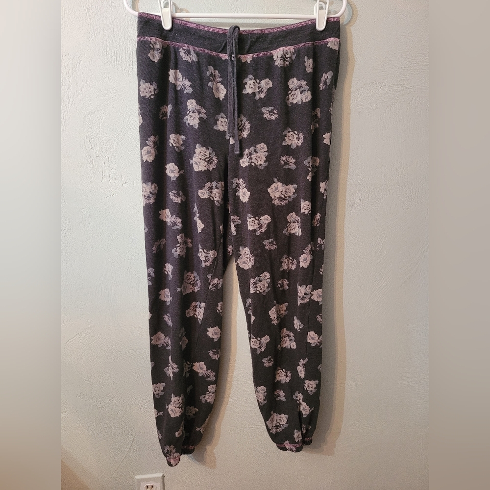 Hard Candy Floral Print Jogger Pants